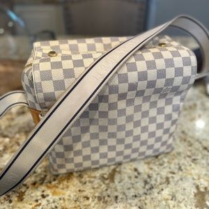 Louis Vuitton Naviglio Cloth Crossbody Bag